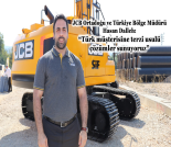 İş Makinası - JCB’DEN TÜRKİYE’DEKİ MÜŞTERİLERİNE TERZİ USULÜ ÇÖZÜMLER Forum Makina